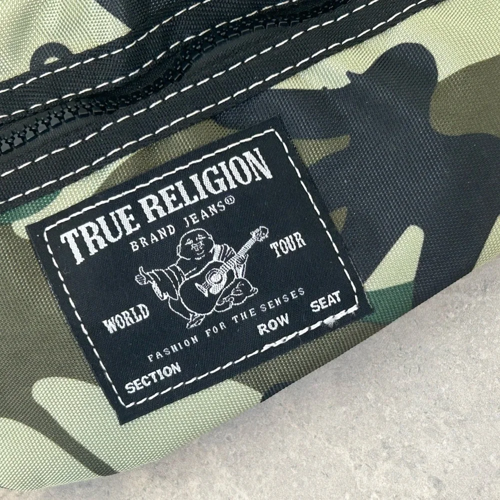 NWT True Religion Printed Belt Bag in Camo